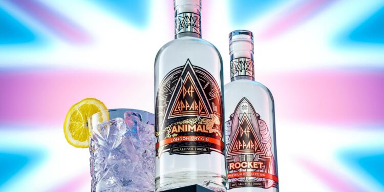 Rock legends Def Leppard celebrate their 45th anniversary by releasing two new premium gins ￼