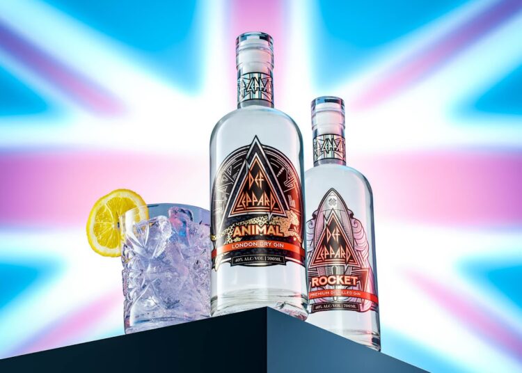 Rock legends Def Leppard celebrate their 45th anniversary by releasing two new premium gins ￼