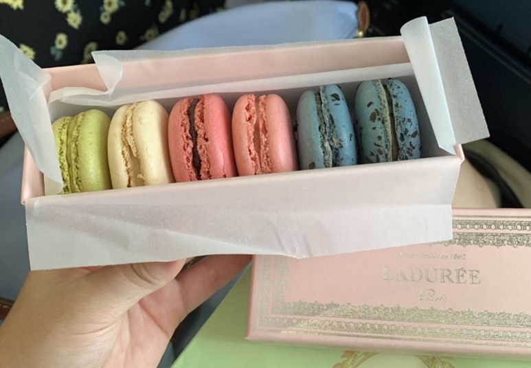 My very own Ladurée treasure trove, purchased from 16 rue Royale, in Paris.