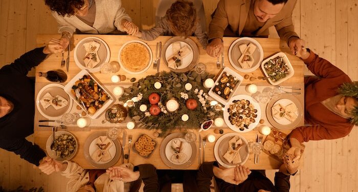 Christmas dinner around the globe
