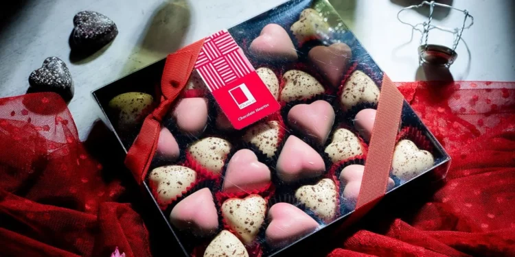 Valentine's chocolate gift