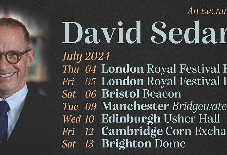 An Evening with David Sedaris, UK Tour 2024 Entertainment Now