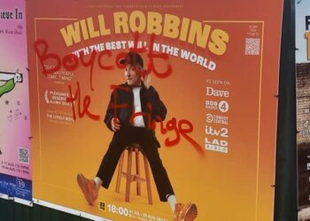 ‘Boycott the Fringe’ Graffiti Artist Strikes Again